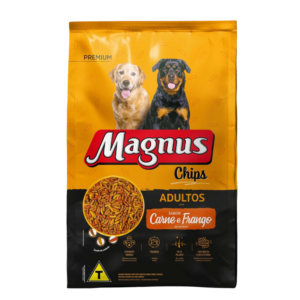 Magnus Ração Seca Para Cães Adultos Chips 15Kg Adimax