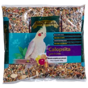 Ração para Calopsita Com Frutas Nutripássaros 500g