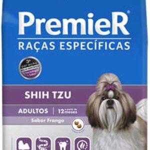 Ração Premier Shih Tzu Raças Específicas para Cães Adultos - 7,5kg Premier Pet