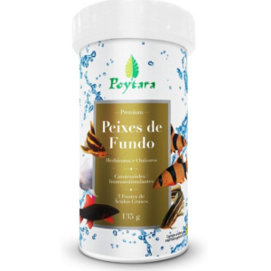 Poytara Ração Peixes De Fundo 135G Para Peixes