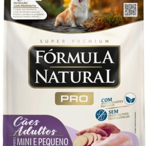 Fórmula Natural Super Premium Pró Cães Adultos Portes Mini E Pequeno Sabor Frango E Arroz Integral 15KG