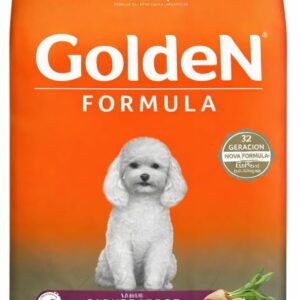 Premier Pet Ração Golden Fórmula Mini Bits Para Cães Adultos Pequeno Porte Sabor Carne E Arroz 3Kg Para Todas Pequeno Adulto