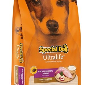 SPECIAL DOG Ração Special Dog Ultralife Júnior Raças Pequenas Sabor Frango E Arroz 15Kg