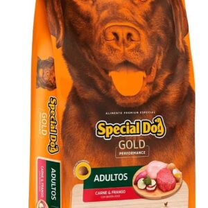 Special Dog - Ração Gold Premium Adultos Sabor Frango e Carne 20 kg