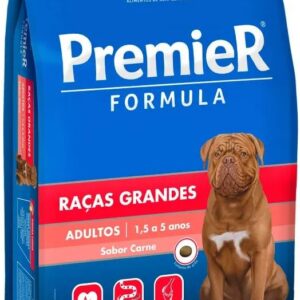 Premier Pet Ração Premier Fórmula Para Cães Adultos De Raças Grandes Sabor Carne - 15Kg Para Todas Grande Adulto - Sabor Sem Sabor