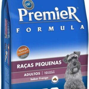 Premier - Ração Formula Alimento Para Cães Adultos Porte Pequeno Sabor Frango Pacote de 20kg