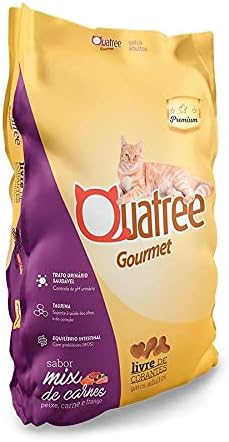 Ração Quatree Gourmet para Gatos Adultos Sabor Mix de Carnes - Imagem 10