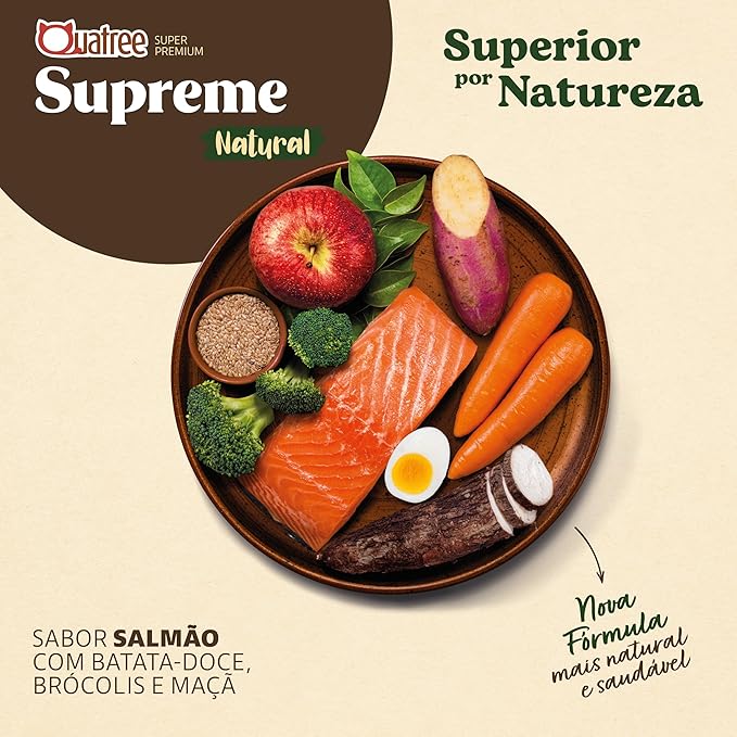Quatree Supreme Ração para Gatos Castrados Salmao 10.1kg - Imagem 4